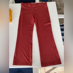 Betabrand burnt orange dress pant yoga pants